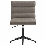 vidaXL Chaises à manger lot de 6 gris similicuir