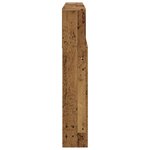 vidaXL Armoire de tête de lit vieux bois 140x19x103 5 cm