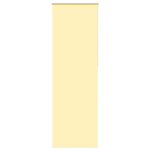 vidaXL Store enrouleur occultant jaune largeur du tissu 65 7 cm