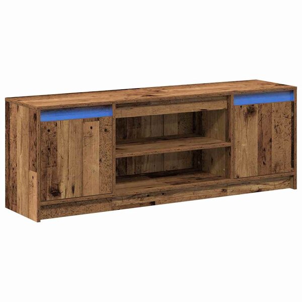 vidaXL Unites TV Marron 139 5 x 34 x 50 cm Bois d'ingénierie