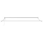 vidaXL Auvent rétractable automatique bordeaux 450x300 cm