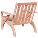 vidaXL Chaise de jardin adirondack 75x77x77 cm bois massif de douglas