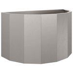 vidaXL Jardinière Rouillé 90 x 45 x 50 cm