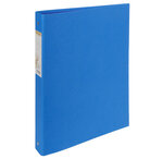 Classeur rembordé papier 4 anneaux 30mm Forever - A4  bleu foncé EXACOMPTA