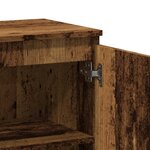 vidaXL Buffet vieux bois 60x35x70 cm bois d'ingénierie