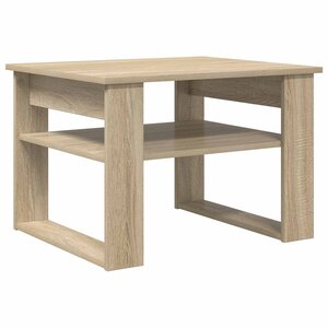 vidaXL Table basse Chêne Sonoma 64 x 54 x 44 cm Bois d'ingénierie