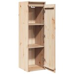 vidaXL Armoire murale 30x30x100 cm Bois de pin massif