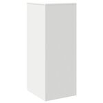 vidaXL Armoire de rangement Blanc 40x45x103 5 cm Bois d'ingénierie