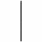 vidaXL Tête de lit chêne fumé 150 cm bois d'ingénierie et acier