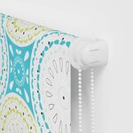 vidaXL Store enrouleur de douche 80x240 cm largeur du tissu 76 cm