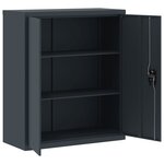 vidaXL Classeur anthracite 90x40x105 cm acier