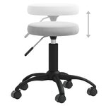 vidaXL Chaise de salle à manger Gris clair Velours