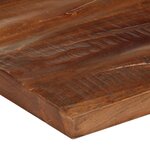 vidaXL Dessus de table 60x50x3 8 cm rectangulaire bois massif récupéré
