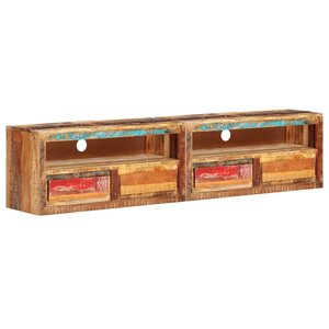 vidaXL Meubles TV 2 Pièces 88x30x40 cm Bois de récupération solide