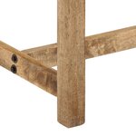 vidaXL Table à manger 110x55x75 cm bois de manguier massif