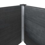vidaXL Lit surélevé de jardin 200x100x54 cm WPC Gris