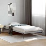 vidaXL Cadre de lit Sonoma gris 80 x 200 cm Bois d'ingénierie