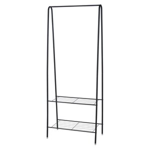 Storage solutions Porte-vêtements avec 2 niveaux 61x34x152 cm