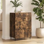 vidaXL Armoire à tiroirs 66 x 34 5 x 92 cm Bois d'ingénierie