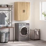 vidaXL Armoire murale chêne sonoma 69 5x34x90 cm