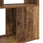 vidaXL Ensemble meuble TV Marron 60 x 24 x 125 5 cm Bois d'ingénierie