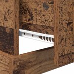 vidaXL Cabinet de chevet Bois ancien 50 x 50 x 60 cm Bois d'ingénierie