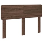 vidaXL Tête de lit Chêne brun 160 cm Bois d'ingénierie