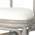 vidaXL Chaises à manger lot de 2 gris Lin