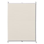 vidaXL Store plissé 100x150 cm Crème