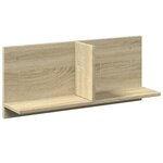 vidaXL Armoire murale 70x16 5x30 cm chêne sonoma bois d'ingénierie