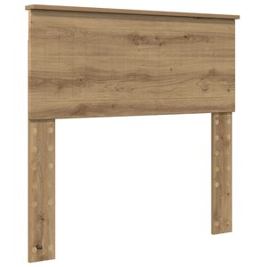 vidaXL Tête de lit Chêne artisanal 90 cm Bois d'ingénierie