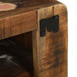 vidaXL Cabinet TV 100x32x36 cm Bois Massif Recyclé