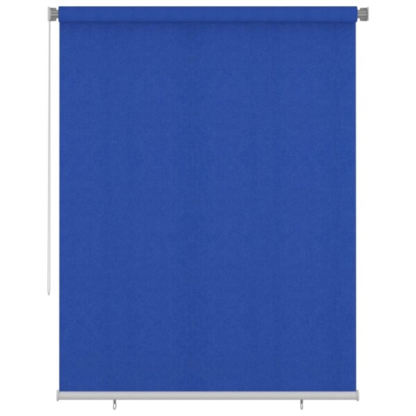 vidaXL Store roulant d'extérieur 180x230 cm Bleu PEHD