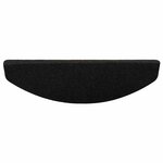 vidaXL Tapis d'escalier auto-adhésifs 15 Pièces Anthracite