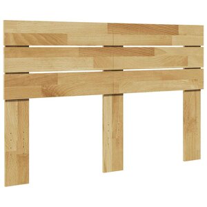 vidaXL Tête de lit 120 cm bois massif de chêne