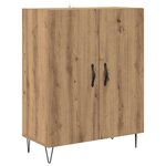 vidaXL Haut Armoire Chêne artisanal 69 5 x 34 x 180 cm