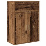 vidaXL Buffet Bois ancien 79 x 38 x 80 cm Bois d'ingénierie