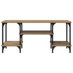 vidaXL Meuble TV Chêne artisanal 102 x 35 x 45 5 cm