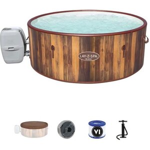 Spa gonflable helsinki airjet 5/7 places ø 180 x h 66 cm bestway new 2021 avec protection hiver