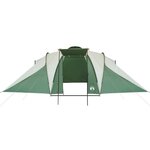 vidaXL Tente familiale à dôme 6 personnes vert imperméable