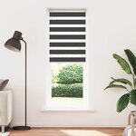 vidaXL Store zèbre noir 75x230 cm largeur du tissu 70 9 cm polyester