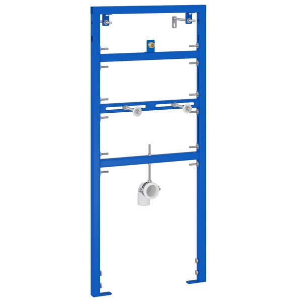 vidaXL Cadre de montage dissimulé pour urinoir 50x115-139 cm Acier