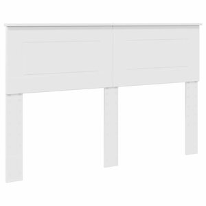 vidaXL Tête de lit Blanc Brillant 140 cm Bois d'ingénierie