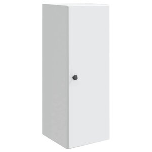 vidaXL Armoire Murale Blanc 33 x 34 5 x 90 cm Bois d'ingénierie