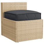 vidaXL Coussin de Palette pour siège Noir 60x60x12 cm Tissu Oxford