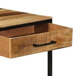 vidaXL Table console avec tiroir Marron 100 x 55 x 89.5 cm