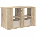 vidaXL Support de télévision avec tiroir Chêne Sonoma 79 x 40 x 48 cm