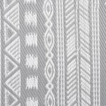 vidaXL Tapis d'extérieur Gris 140x200 cm PP