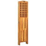 vidaXL Cloison de séparation 4 panneaux 161x2x170 cm Bois d'acacia