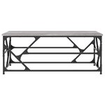 vidaXL Table basse Sonoma gris 100x50x40 cm Bois d'ingénierie